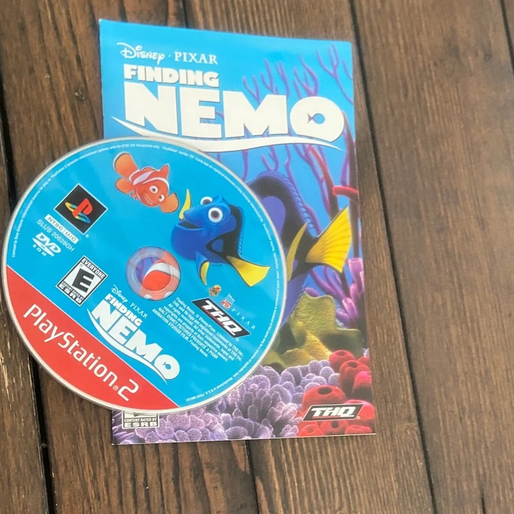 Finding Nemo (Sony PlayStation 2, 2003) game